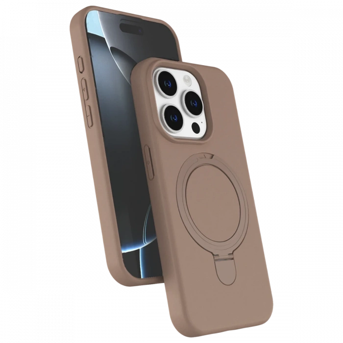 Newface Apple iPhone 15 Pro Max Regal Magsafe Standlı Kapak