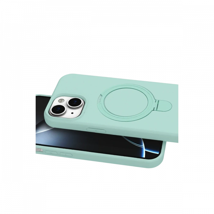 Newface Apple iPhone 15 Regal Magsafe Standlı Kapak