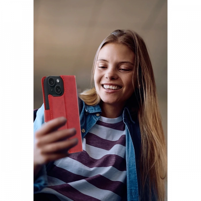 Apple iPhone 15 Trend S Plus Kapaklı Kılıf