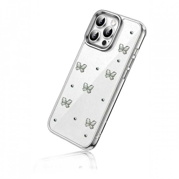 Newface Apple iPhone 16 Fiyonk Desenli Kapak