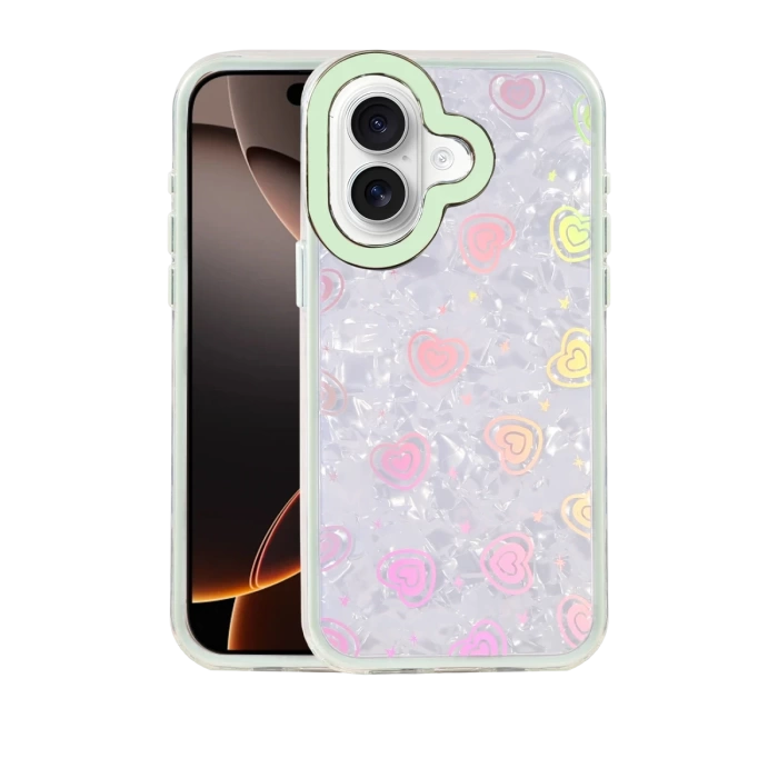 Newface Apple iPhone 16 Lumi Desenli Kapak