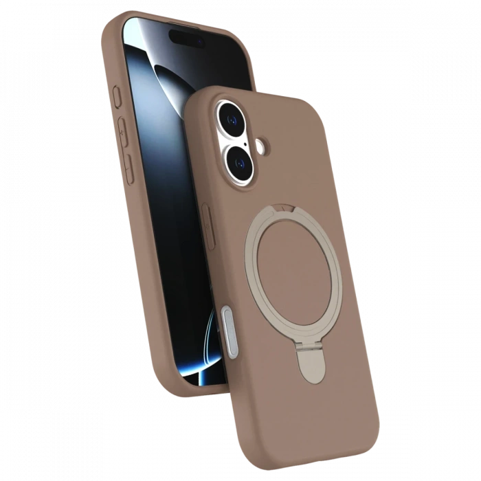 Newface Apple iPhone 16 Plus Regal Magsafe Standlı Kapak