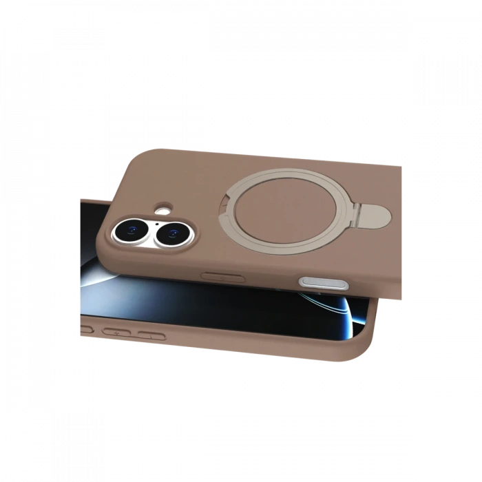Newface Apple iPhone 16 Plus Regal Magsafe Standlı Kapak