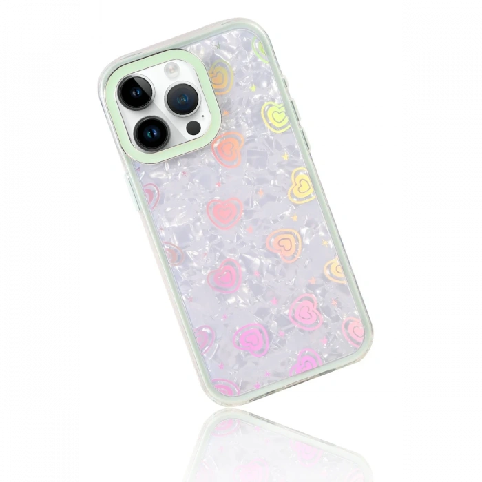 Newface Apple iPhone 16 Pro Max Lumi Desenli Kapak