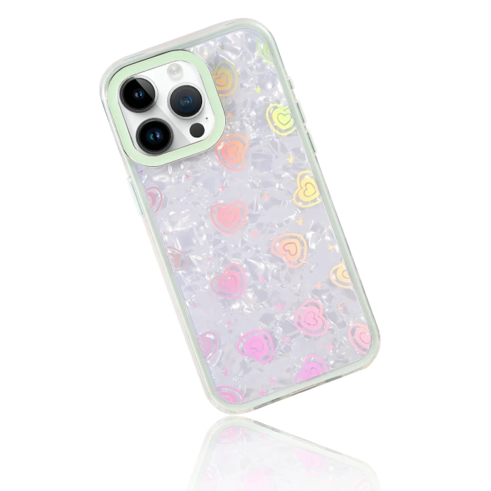Newface Apple iPhone 16 Pro Max Lumi Desenli Kapak