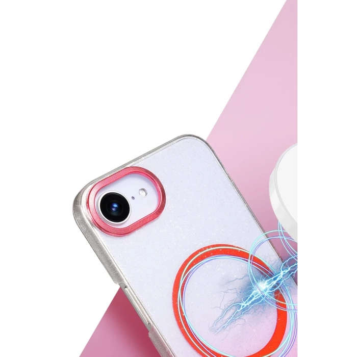 Newface Apple iPhone 16E Glossy Magsafe Kapak