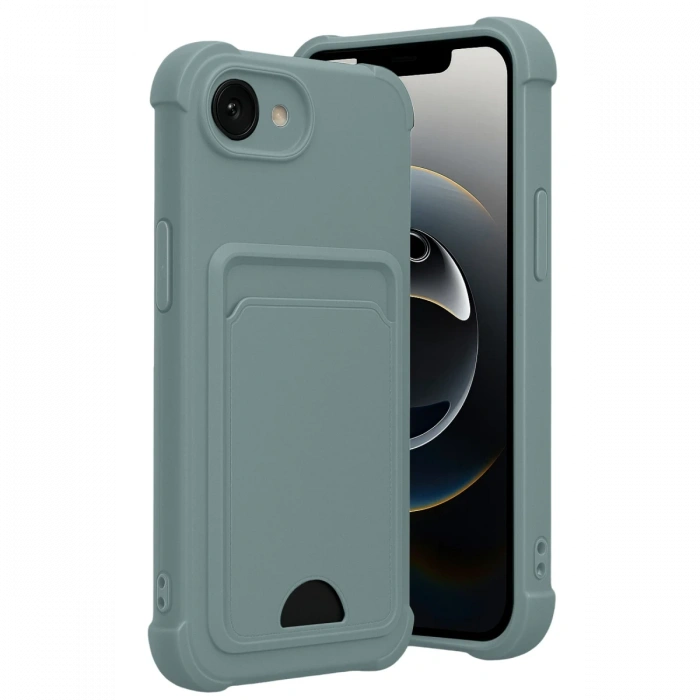 Newface Apple iPhone 16E Kelvin Kartvizitli Silikon