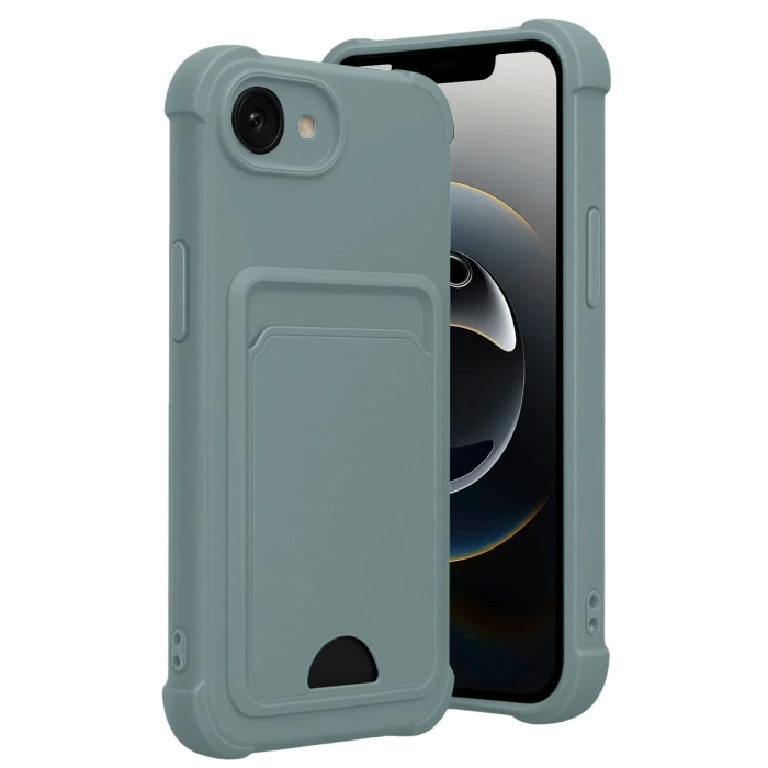 Newface Apple iPhone 16E Kelvin Kartvizitli Silikon