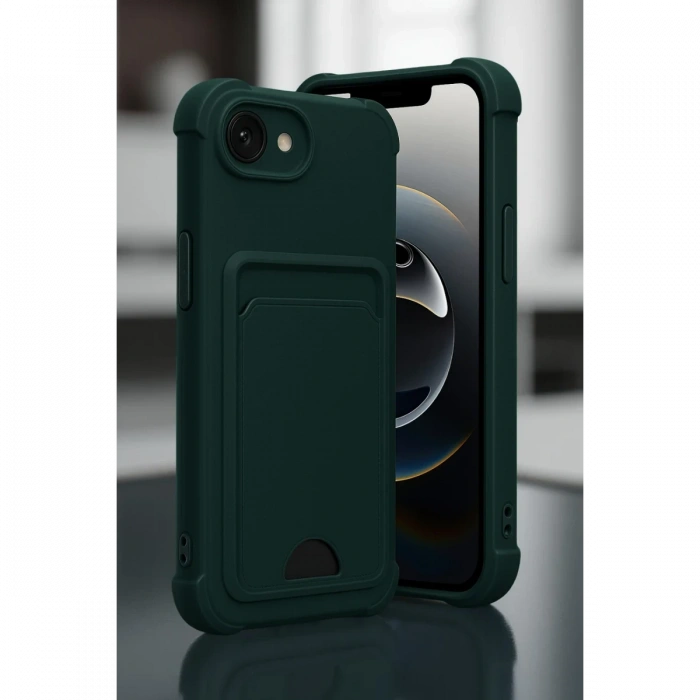 Newface Apple iPhone 16E Kelvin Kartvizitli Silikon