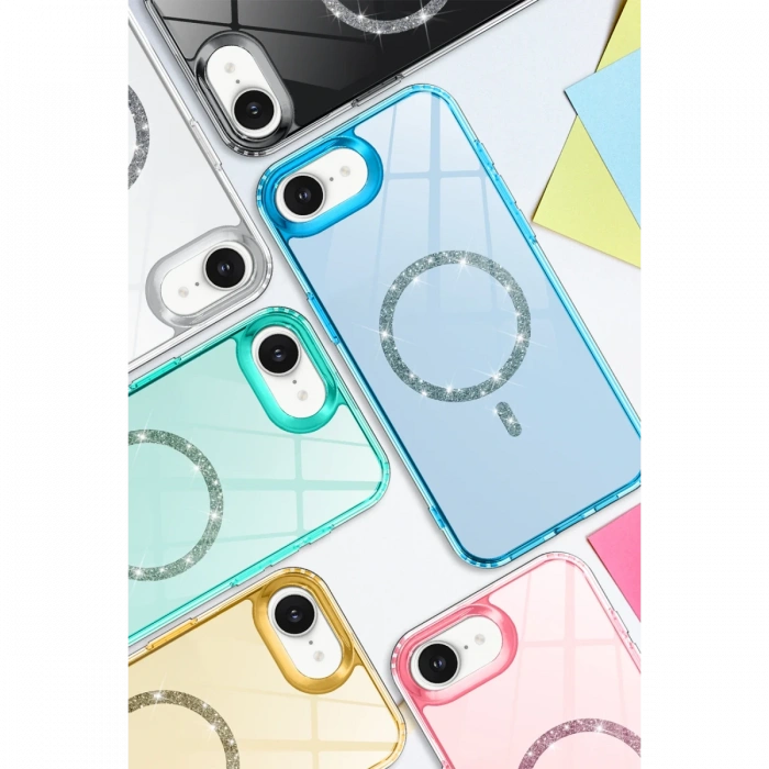 Apple iPhone 16E Live Diamond Magsafe Kapak