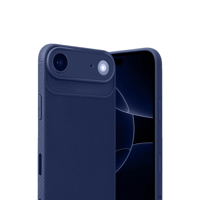 Newface Apple iPhone 17 Air Auto Focus Karbon Kapak