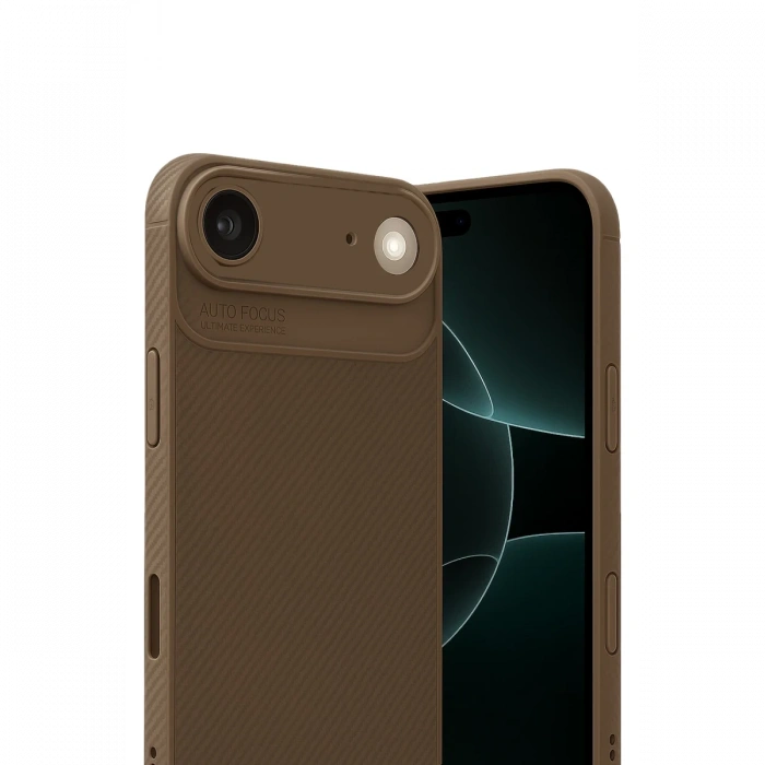 Newface Apple iPhone 17 Air Auto Focus Karbon Kapak