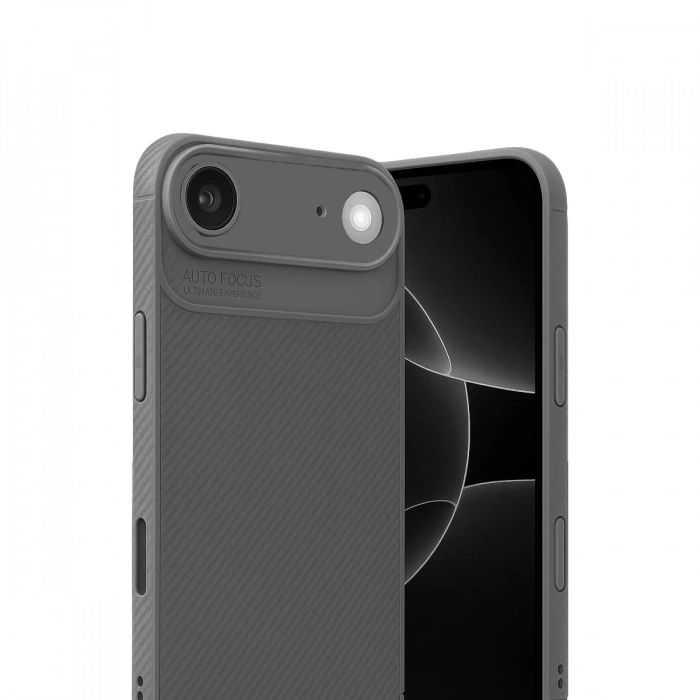 Newface Apple iPhone 17 Air Auto Focus Karbon Kapak