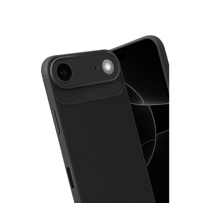 Newface Apple iPhone 17 Air Auto Focus Karbon Kapak