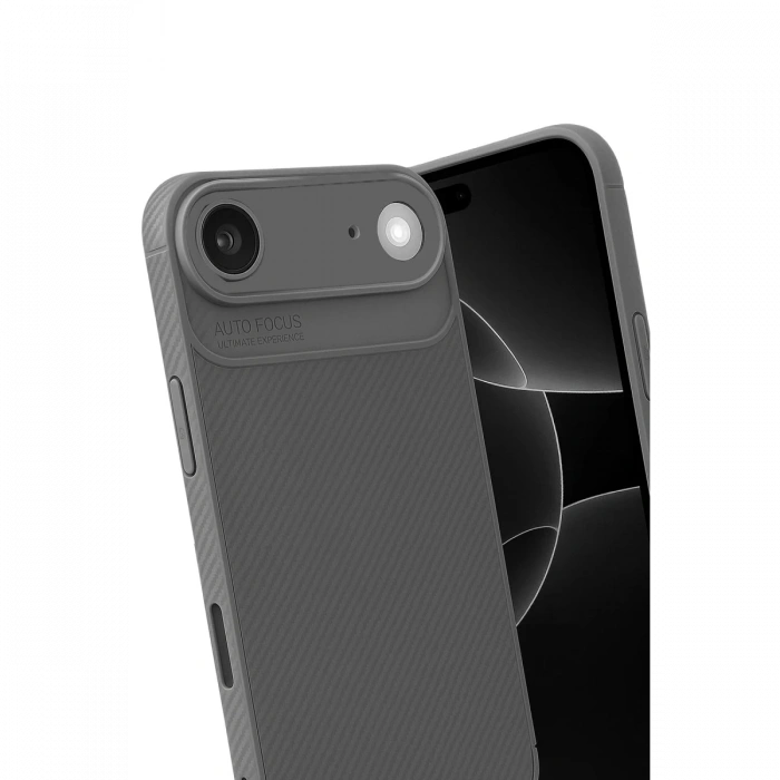 Newface Apple iPhone 17 Air Auto Focus Karbon Kapak