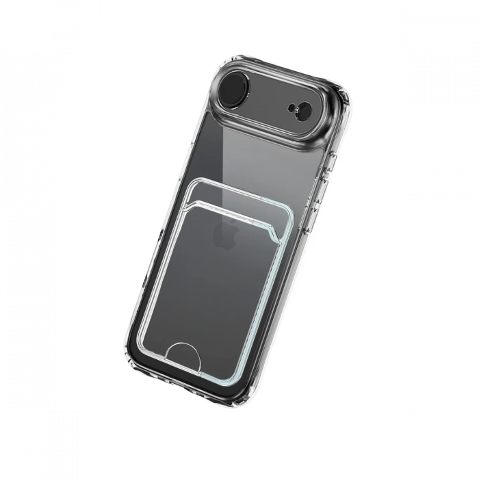 Apple iPhone 17 Air Kart Şeffaf Silikon - Şeffaf