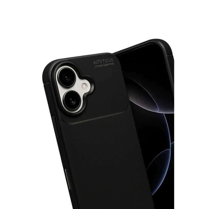 Newface Apple iPhone 17 Auto Focus Karbon Kapak