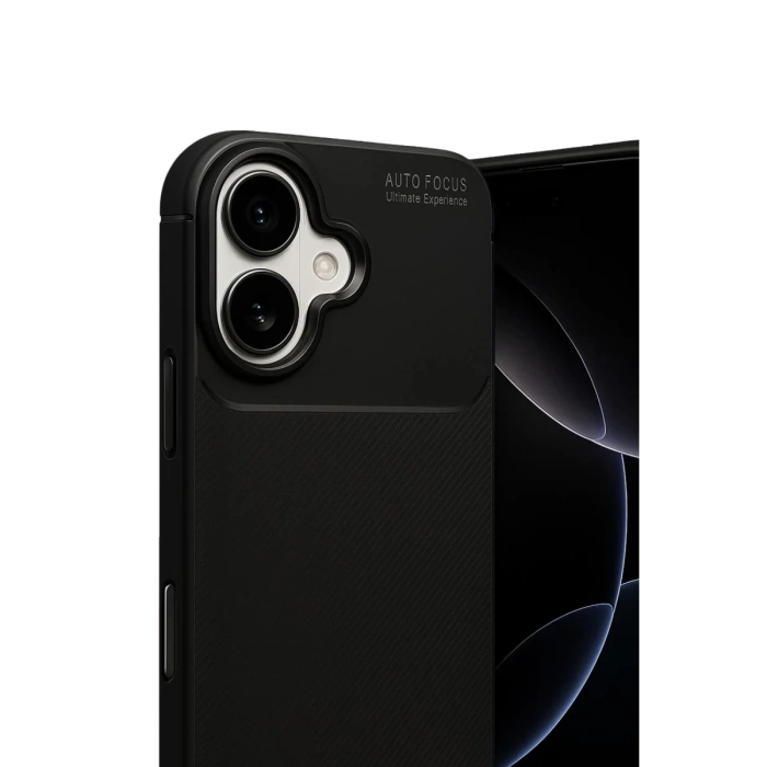 Newface Apple iPhone 17 Auto Focus Karbon Kapak