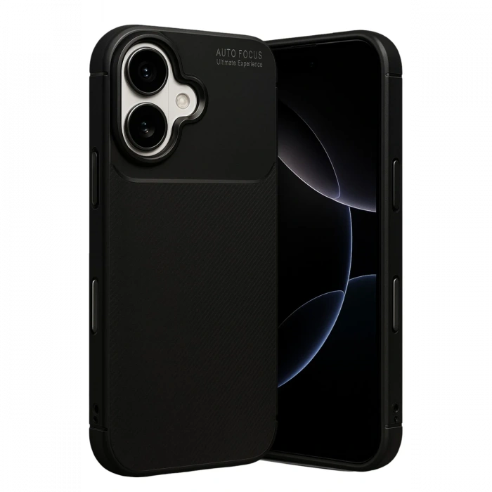 Apple iPhone 17 Auto Focus Karbon Kapak