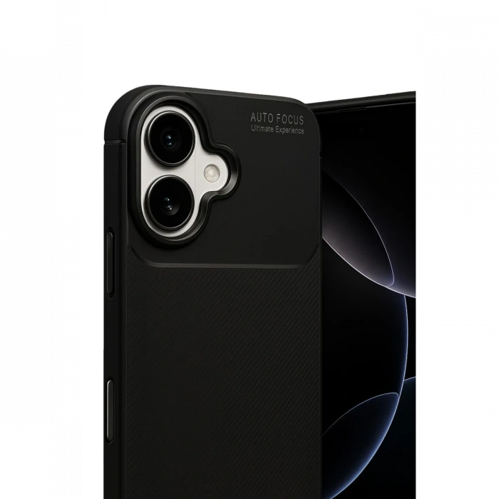 Apple iPhone 17 Auto Focus Karbon Kapak