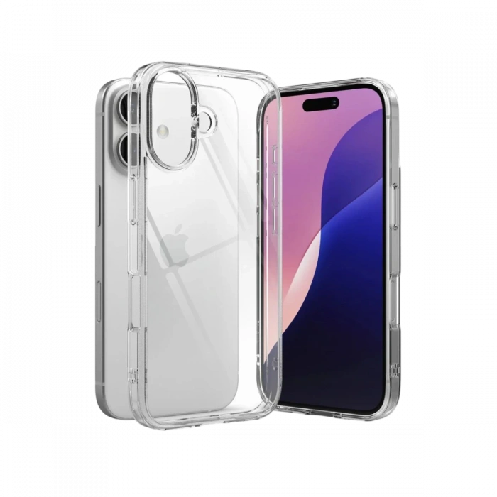 Apple iPhone 17 Lüx Şeffaf Silikon - Şeffaf