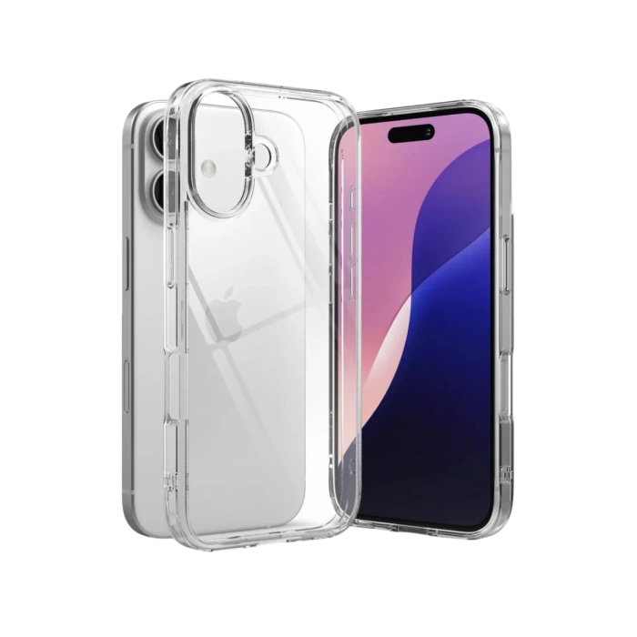 Newface Apple iPhone 17 Lüx Şeffaf Silikon - Şeffaf