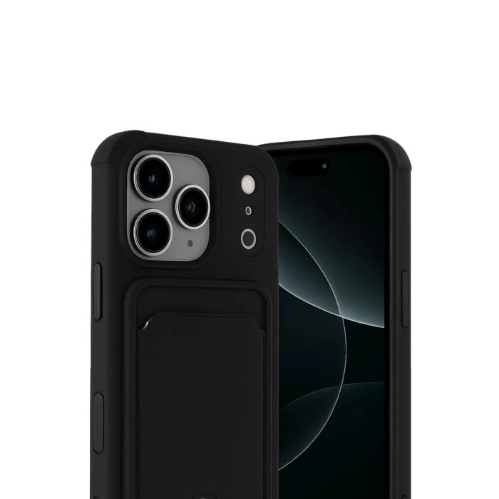 Newface Apple iPhone 17 Pro Kelvin Kartvizitli Silikon