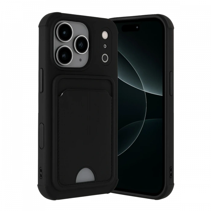 Newface Apple iPhone 17 Pro Kelvin Kartvizitli Silikon