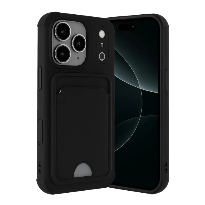 Newface Apple iPhone 17 Pro Kelvin Kartvizitli Silikon