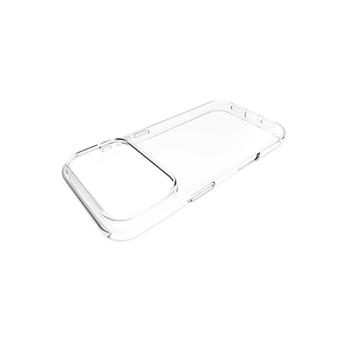 Newface Apple iPhone 17 Pro Lüx Şeffaf Silikon - Şeffaf