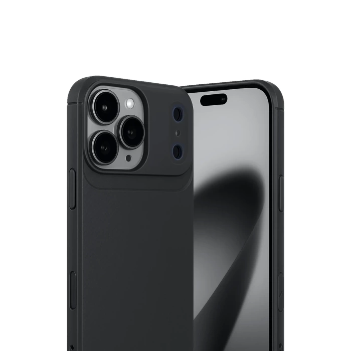 Newface Apple iPhone 17 Pro Max Auto Focus Karbon Kapak