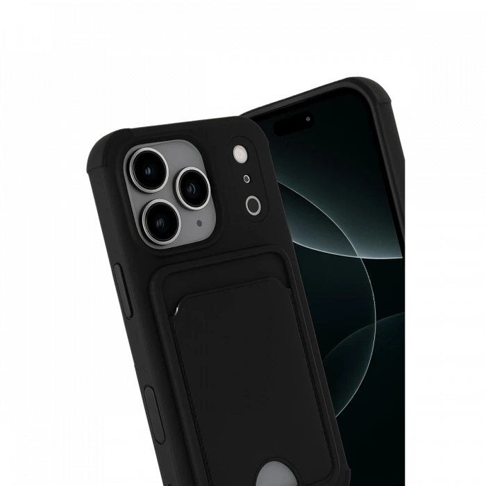 Newface Apple iPhone 17 Pro Max Kelvin Kartvizitli Silikon