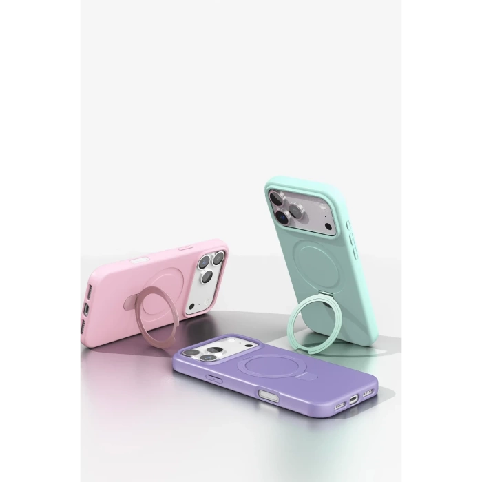 Newface Apple iPhone 17 Pro Max Regal Magsafe Standlı Kapak