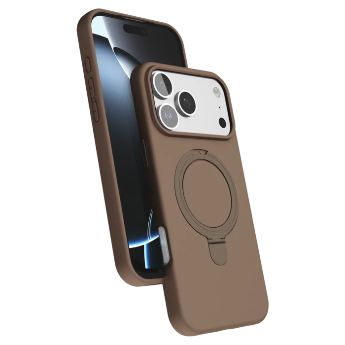 Newface Apple iPhone 17 Pro Regal Magsafe Standlı Kapak