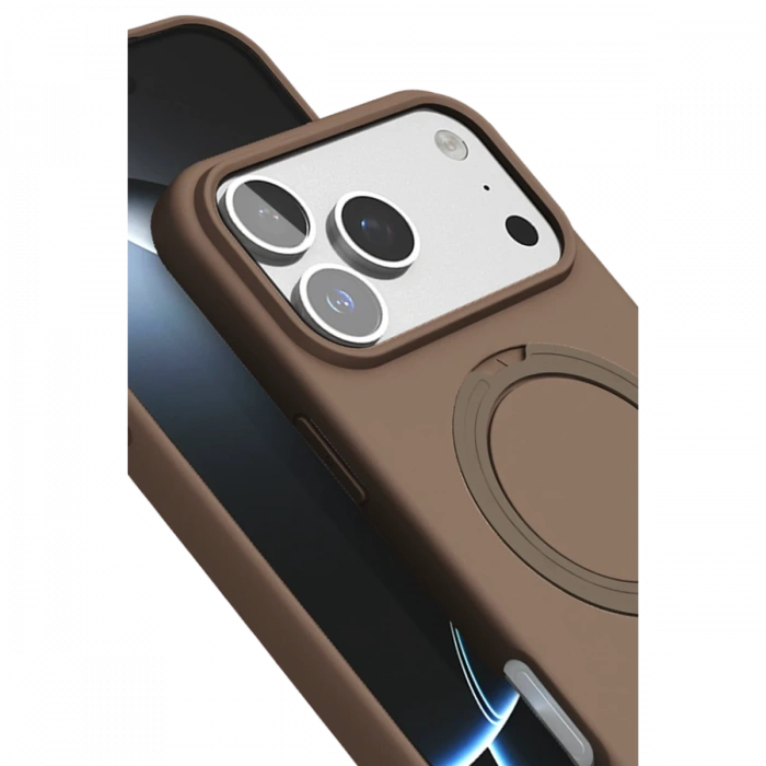 Newface Apple iPhone 17 Pro Regal Magsafe Standlı Kapak