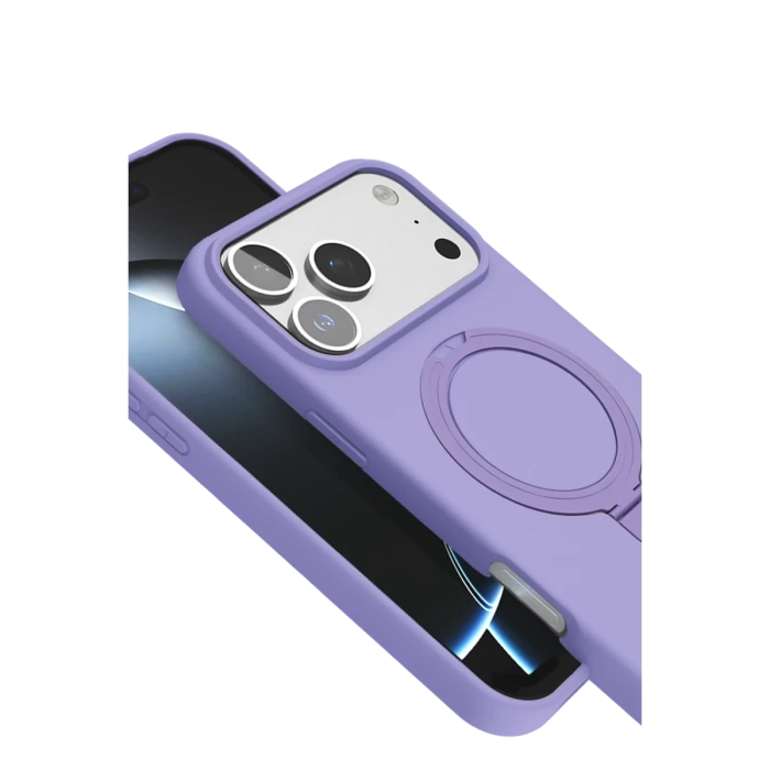 Newface Apple iPhone 17 Pro Regal Magsafe Standlı Kapak