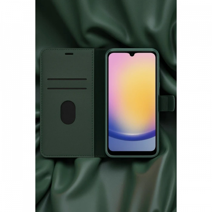 Newface Apple iPhone 7 Trend S Plus Kapaklı Kılıf - Yeşil