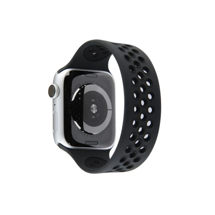 Newface Apple Watch 38mm Ayarlı Delikli Silikon Kordon