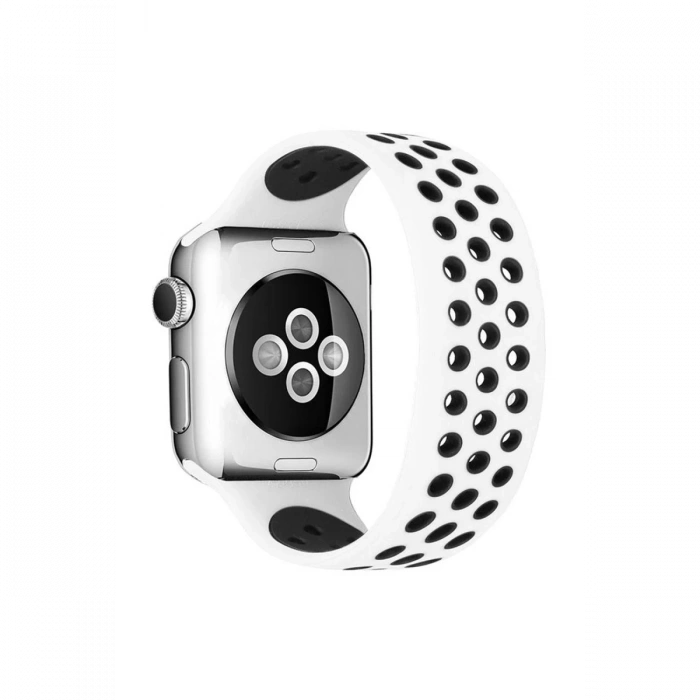Newface Apple Watch 38mm Ayarlı Delikli Silikon Kordon