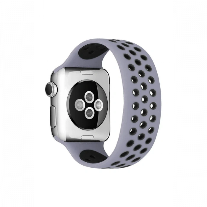 Newface Apple Watch 38mm Ayarlı Delikli Silikon Kordon