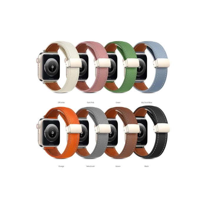 Newface Apple Watch 38mm KR414 Daks Deri Kordon