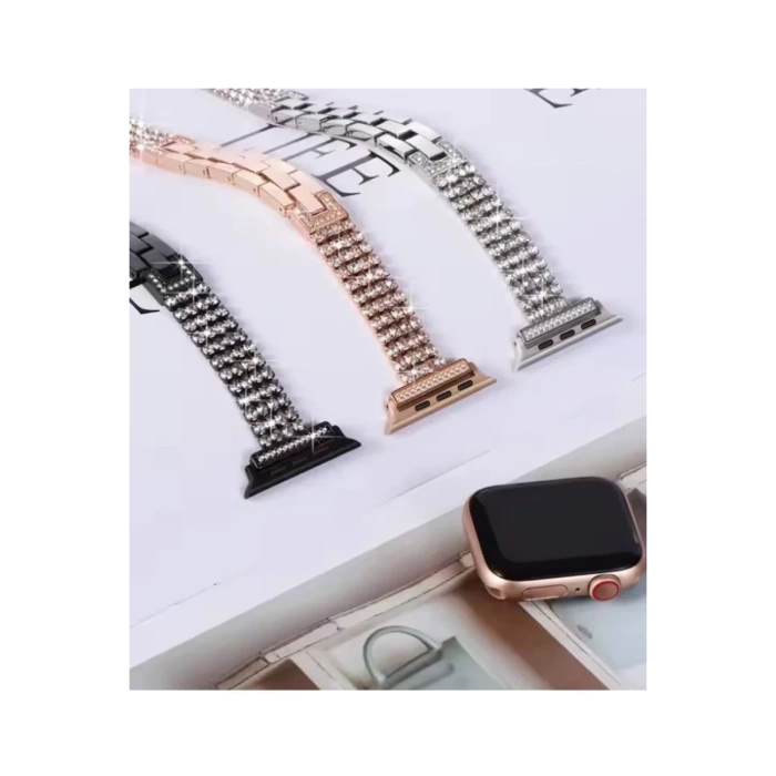 Newface Apple Watch 38mm Live Taşlı Kordon