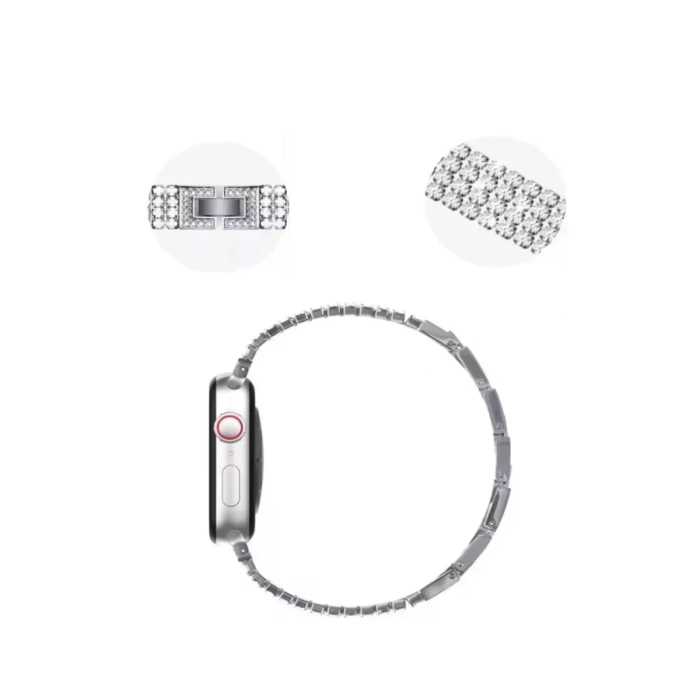 Newface Apple Watch 38mm Live Taşlı Kordon