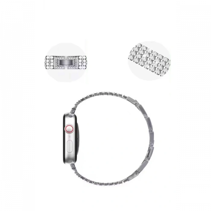 Newface Apple Watch 38mm Live Taşlı Kordon