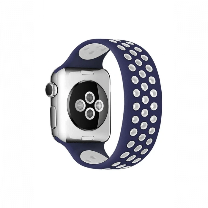 Newface Apple Watch 42mm Ayarlı Delikli Silikon Kordon