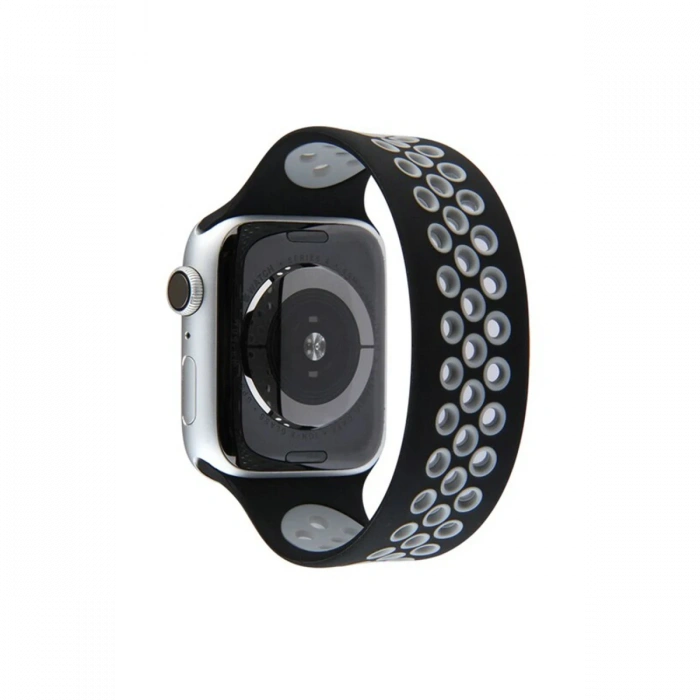 Newface Apple Watch 42mm Ayarlı Delikli Silikon Kordon