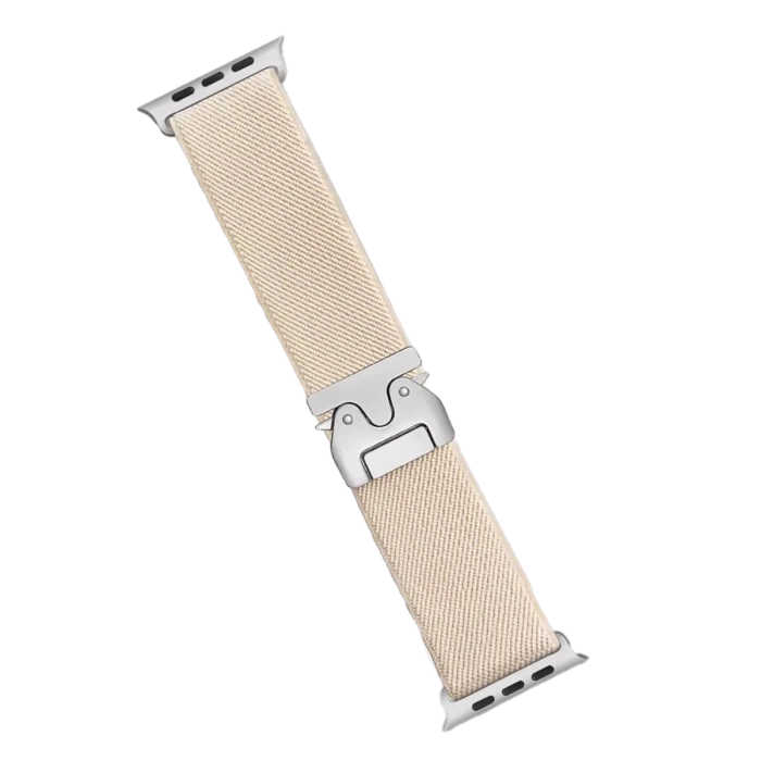 Newface Apple Watch 42mm Forest Kumaş Kordon - Krem