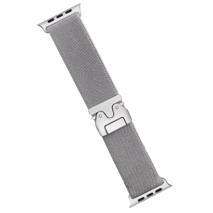 Newface Apple Watch 42mm Forest Kumaş Kordon - Titan Gri