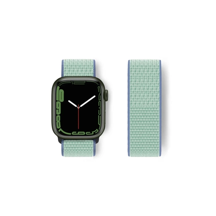 Newface Apple Watch 42mm Hasırlı Cırtcırtlı Kordon