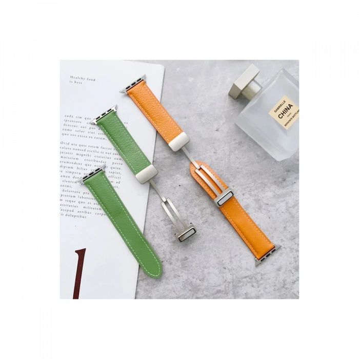 Apple Watch 42mm KR414 Daks Deri Kordon